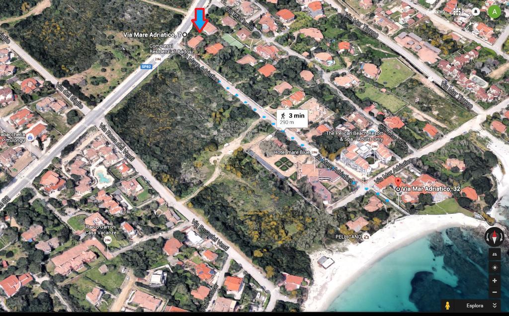Il Fenicottero Rosa Villa Olbia Bagian luar foto